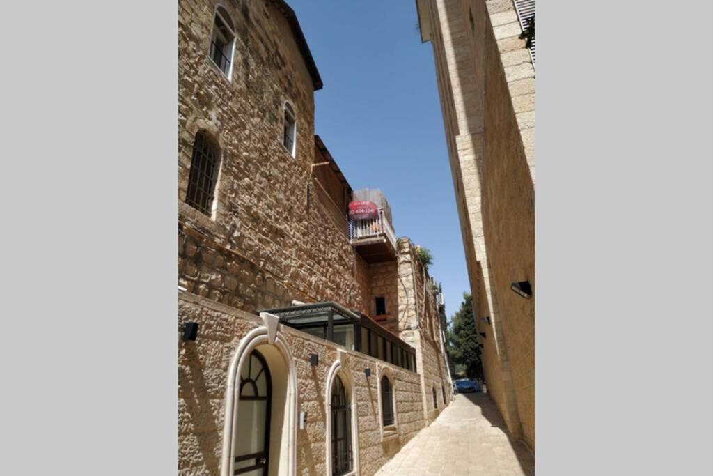 Private House 5 Bdr In Mamilla Up To 12 People ! Jerusalém Exterior foto